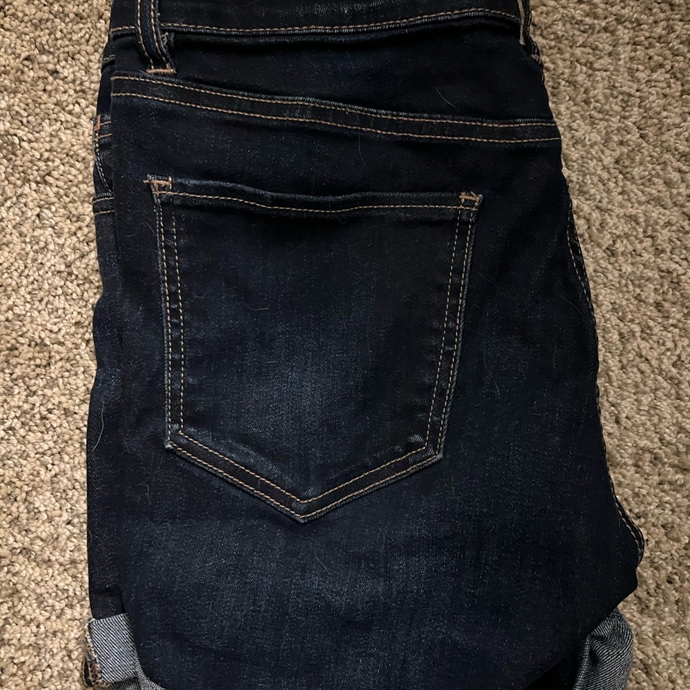 New York & Company Women’s Deep Indigo Jean Shorts